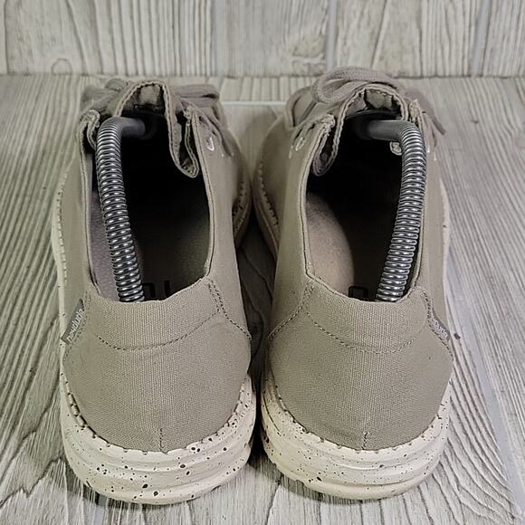 Hey Dude Wendy Grey Slip On Tie Loafers Womens Size 10 - Picture 5 of 10